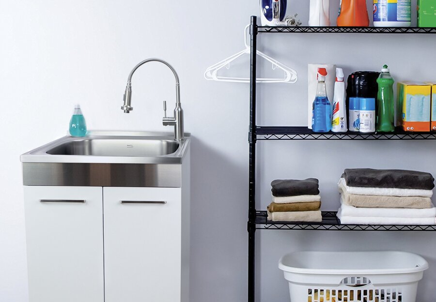 Wayfair  Cabinet Included Utility Sinks You'll Love in 2024