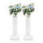 2 pièces colonne décorative