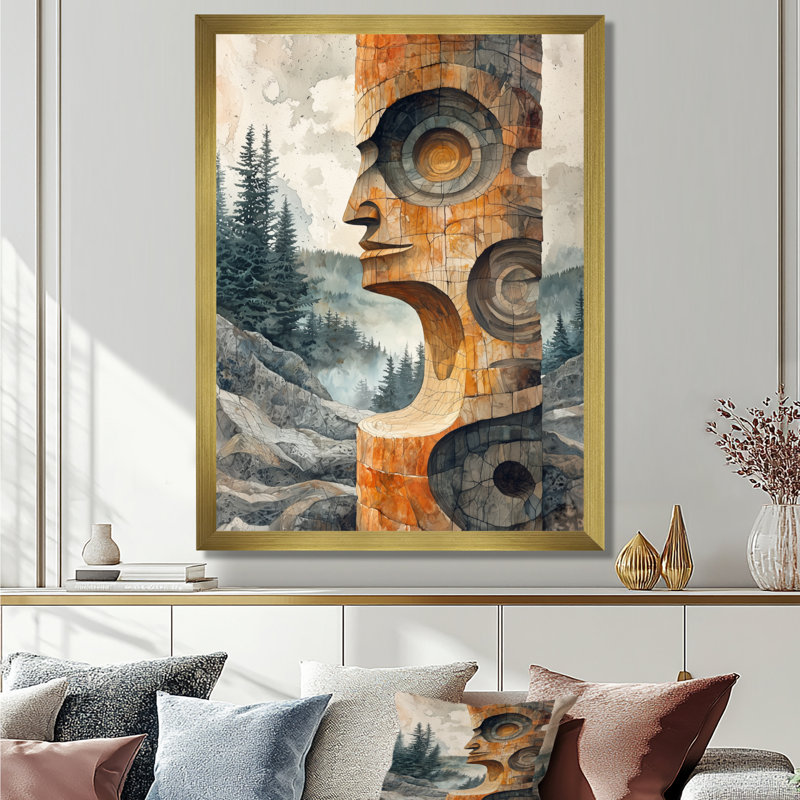 Marletta - People Wall Art Prints, H 32 po x l 16 po, Reproduction encadrée d'une seule photo, Doré