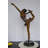 Seguis Ballet Dancer Dancing on one Leg Bronze Statue -  Size: 35"L x 14"W x 47"H.