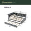 Lit plateforme, tablettes et tête de lit en bois-996579154-996579152