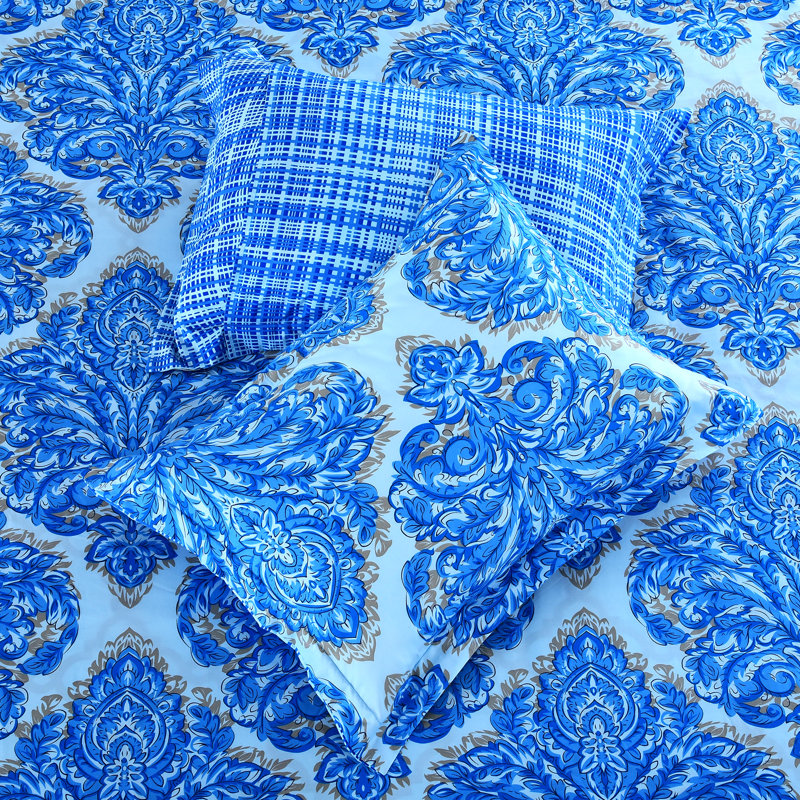 Ensemble de housse de couette en microfibre toutes saisons 3 pièces Medallions, Grand