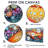 Red Arctic Char I - Fish Animal Wall Decor Set-401958050-401958076