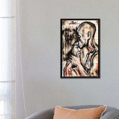 «Love Story» par l'artiste Ria - reproduction d'art