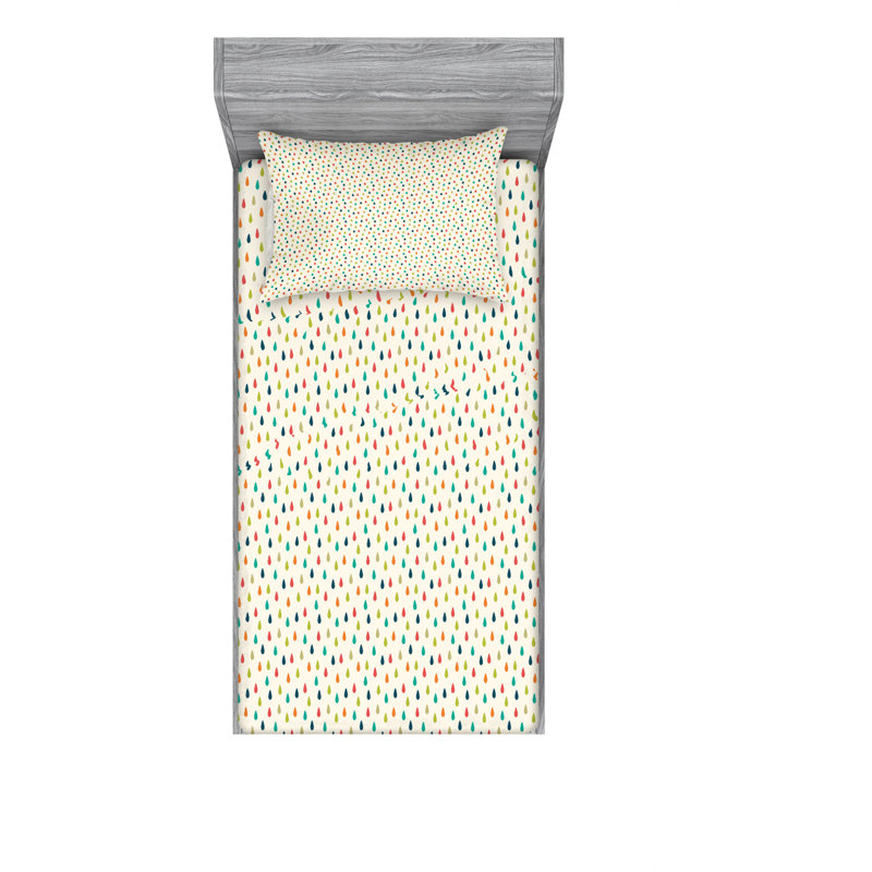 Microfiber Sheet Set, Twin XL Sheet Set with Fitted Sheet