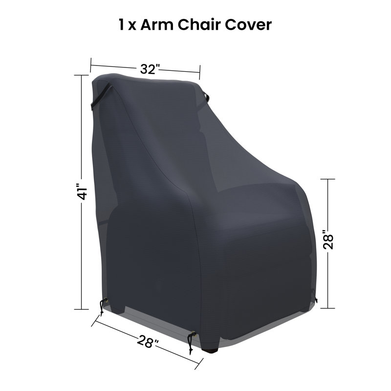 Moore Wicker Recliner Chair Patio Cover