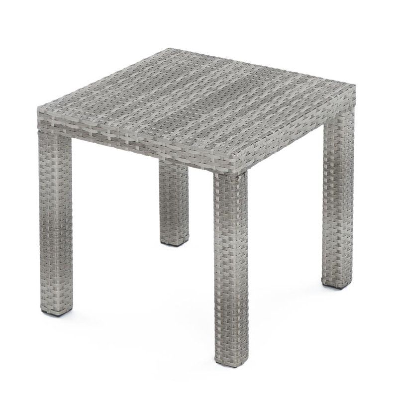 Table d'appoint carrée l 20 po x P 20 po Fionnula