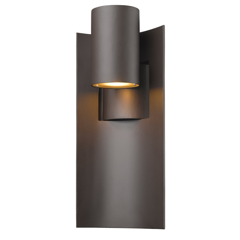 Gerlach LED Wall Light, Deep Bronze, 9.63" H x 5.13" W x 4.38" D