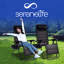 Chaise d'extérieur pliable et inclinable zéro gravité