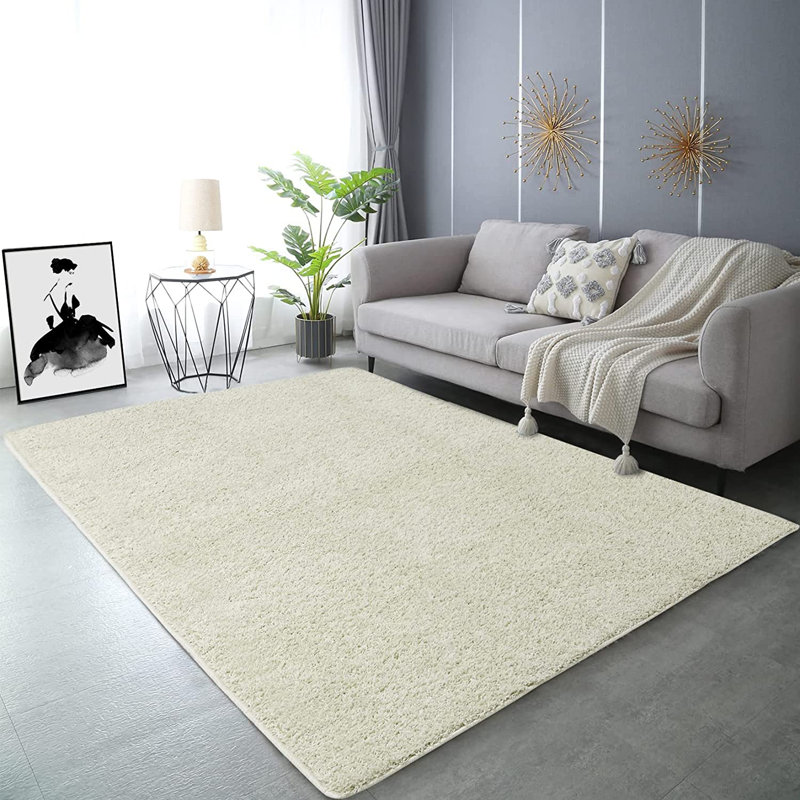 Tapis intérieur / extérieur beige en polypropylène tissé à la machine Rectangle, Rectangle 8 pi x 10 pi