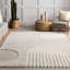 Tapis à poils longs Hazy Swirl-1605788276