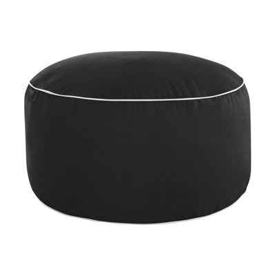 Demi Upholstered Outdoor Ottoman with Sunbrella® Cushion