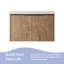 Ensemble de meuble-lavabo mural simple 30 po-98141866