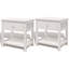 Spears 40cm W Manufactured Wood Bedside Table-660021764