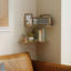 2 Piece Corner Shelf