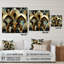 Dina - Art mural abstrait en acrylique pour le salon-101499667