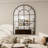 Elaine Arched Window Pane Wall Mirror-1984895680-1988491447