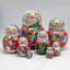 Ensemble de 10 figurines Clela