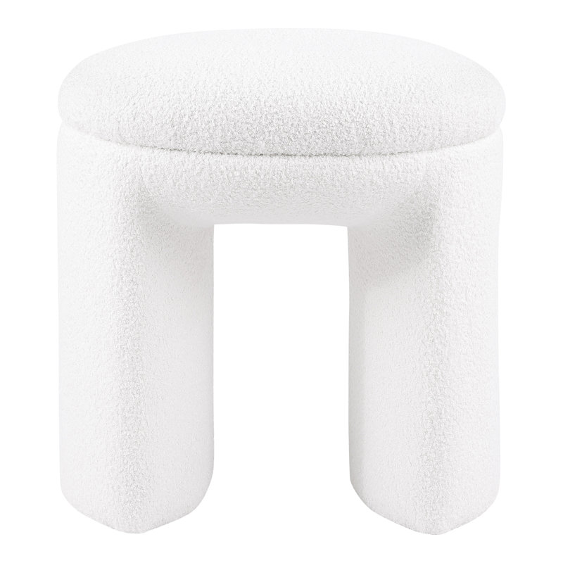 Tabouret d'appoint Monrock, Beige