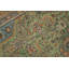 Tapis vert clair à motif géométrique traditionnel 9 x 12