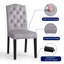 Chaise de salle à manger rembourrée Miroir-99903455