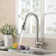 Senlesen Pull Out Kitchen Faucet with Soap Dispenser