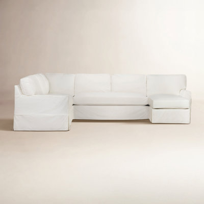 Taylor Slipcovered U-Sectional