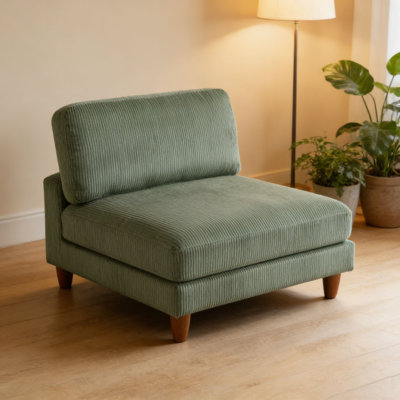 Chaise de salon sans accoudoirs 1pc