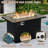  7-Person Outdoor Patio Furniture Set with FirePit – Rust-Resistant Aluminum Frame, Deep Seating Weatherproof Cushions-1245754067-1269871198