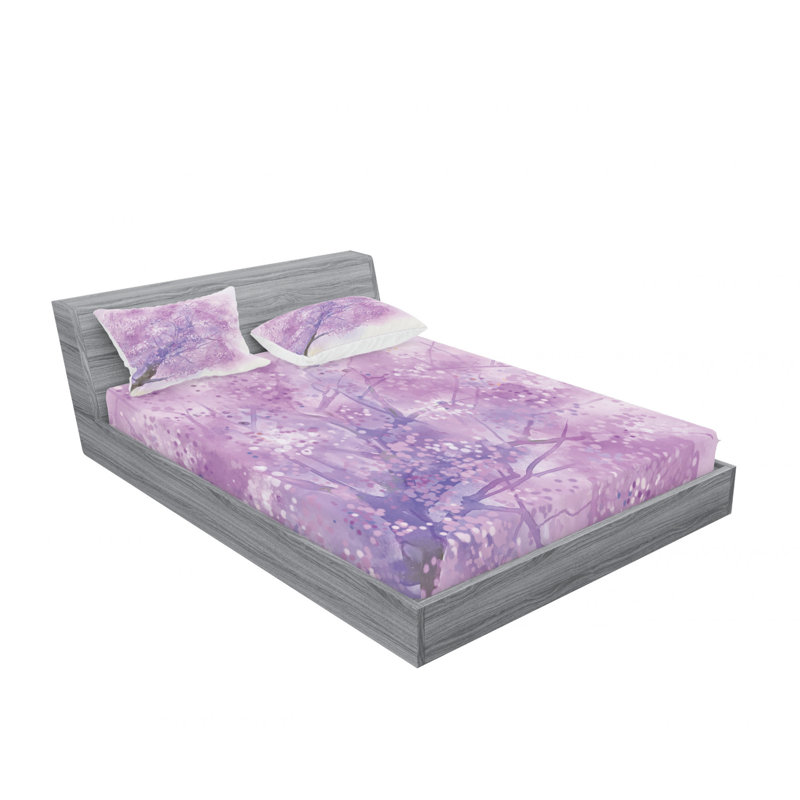 Microfiber Floral - Set of 2, Queen Pillowcase