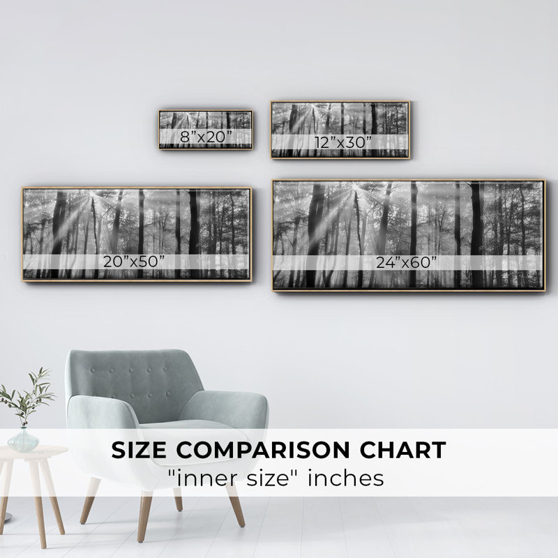 Cape May- Framed Canvas, 12" H x 30" W