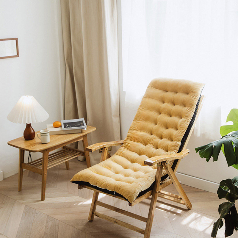 Rocking Chair Cushions Super Soft Comfy Chair Pad Sofa Cushions For Indoor Outdoor Recliner Cushion, Khaki