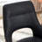 Jakavian Ergonomic Faux Leather Swivel Task Chair with Arms and Stationary Base Mid Century Modern Office Chair No Wheels-621554858