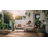 Alfarata 3 - Person Outdoor Boho Wicker Patio L-Shaped Sofa with Cushions-329642120