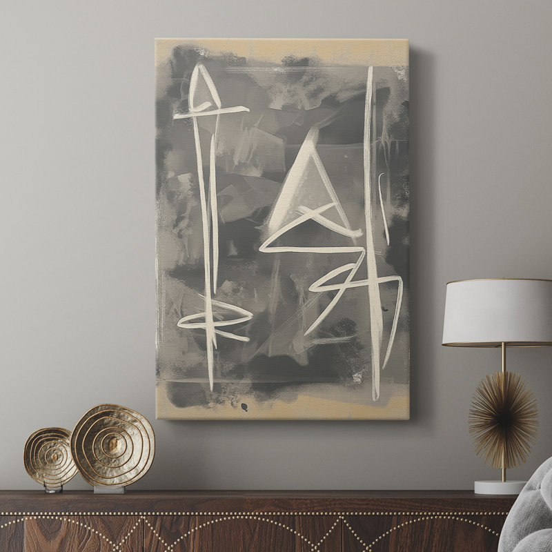 Série ABSTRACT DCCLxxxIV - Cavas de galerie sur mesure, H 12 po x l 8 po