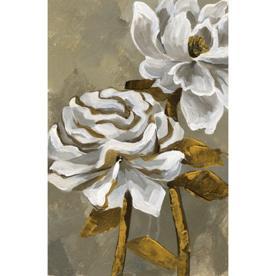 Rose Floral - Wrapped Canvas Painting