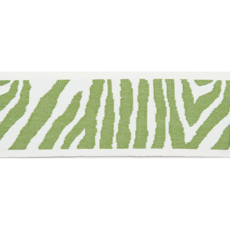 Ruban zébré 3,25 po - Bordure de cour, Limette