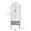 Black Solid + Manufactured Wood+Glass Display Cases