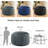 Memory Foam Filled Bean Bag Chair with Soft Removeable Cover-136237017-136237022