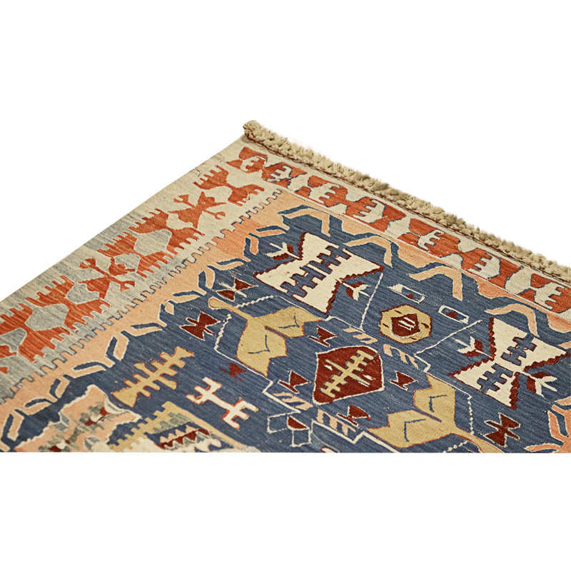 Hand Knotted Wool Area Rug
