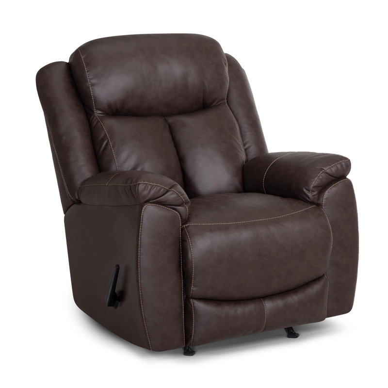 Carnegie Manual Rocker Recliner, Brown