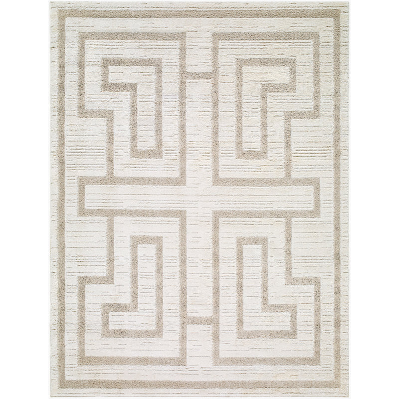 Rachel Zoe X Livabliss The Studio Edit Machine Woven Rug, Rectangle 6'7" x 9', Gray