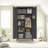 Tall Metal Tool Storage Cabinet With Ample Space