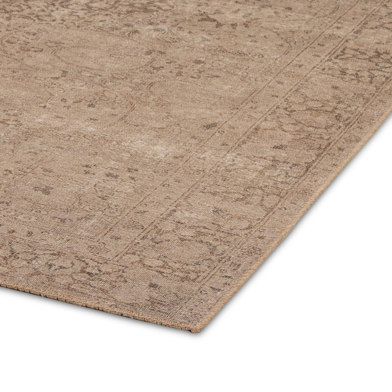Morelli Oriental Area Rug in Alani Natural, Rectangle 5' x 8'