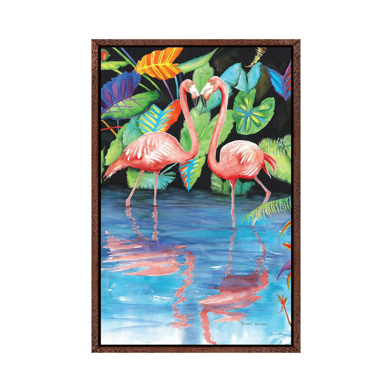 This Magic Moment by Christine Reichow - Print on Canvas, 66.04 cm H x 45.72 cm W, Classic Brown Wood Framed