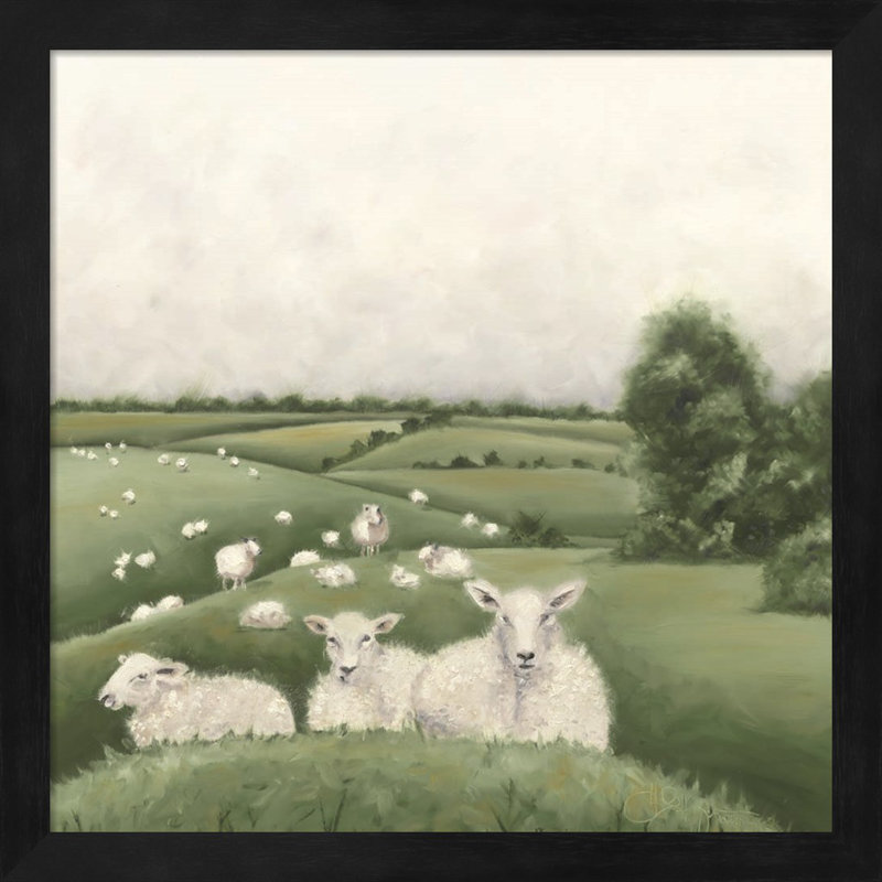 «Down On The Farm» par Hollihocks Art, ensemble d'art encadré (ensemble de 2)
