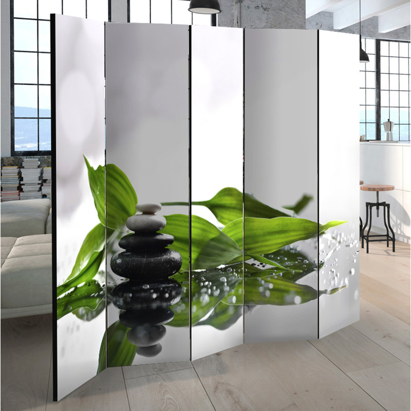 Miramonte Solid Wood Folding Room Divider, 5