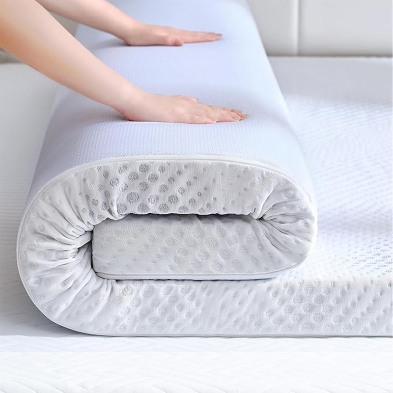 Nalesha 3 Inch Gel Memory Foam Mattress Topper, Queen