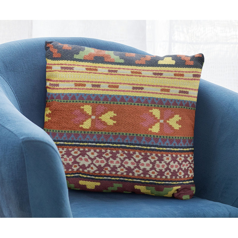Coussin Unique Lanes, 12 po x 20 po