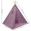 Tente d'intérieur pour enfants pliable avec tapis, guirlande de lumières-108685105